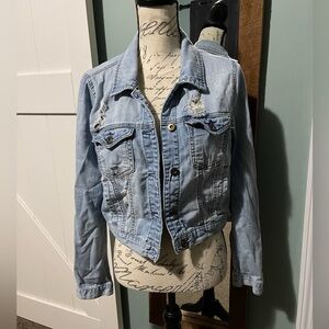 Women's Forever 21 Light Blue Denim Jacket
